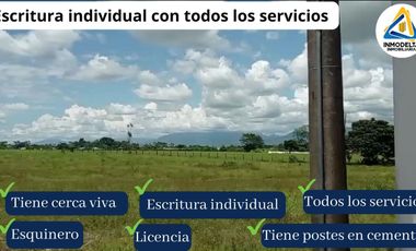 SE VENDE LOTE VEREDA EL BARRANCO