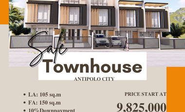ELEGANT Townhouse for Sale along Sumulong Hi-way Antipolo