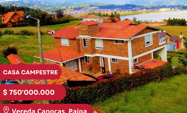 Casa campestre, Paipa, 400 m2