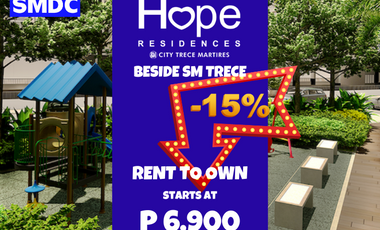 HOPE RESIDENCES 15% DISCOUNT 2 BR