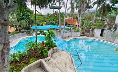 Hot Spring Resort for sale in Pansol Laguna good location near National High way