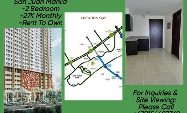 Condo in San Juan Manila Rent to Own No Down Payment Early Turn Over