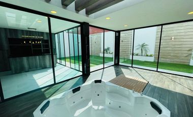 Hermosa casa moderna en venta en Metepec.