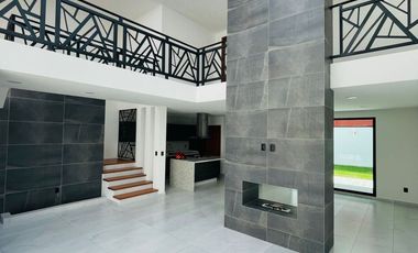 Hermosa casa moderna en venta en Metepec.