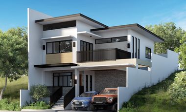 On going Construction Semi- Furnished 2 Storey 3 Bedrooms House and Lot for Sale at Vistagrande, Talisay, Cebu