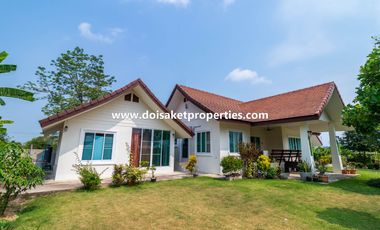 (HS334-03) Nice 2-Bedroom Home with Guest House for Sale in Pa Pong, Doi Saket, Chiang Mai