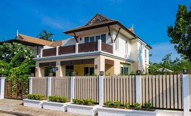 3 bedrooms of two storey House with pool for rent in Aonang, Krabi