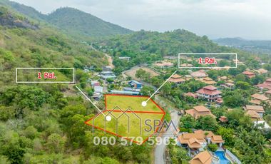 Huahin Land for sale, location Huahin town Soi 116, Land area 1600 sqm (1 Rai), price 12 Million Baht per rai.