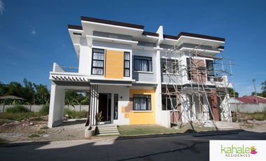 3 bedroom duplex house and lot for sale in Kahale Residences Minglanilla Cebu