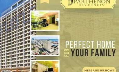 Almost Ready for Occupancy 1 Bedroom Units for Sale at Parthenon Residences near Robinsons Galleria, Cebu City, Cebu