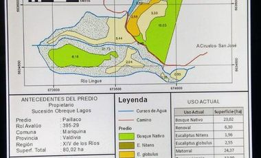 TERRENO DE 80 HECTÁREAS EN SAN JOSÉ DE LA MARIQUINA