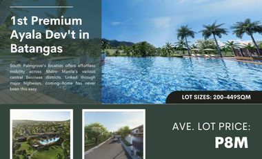 Pre-selling 200 sqm Lot for sale in South Palmgrove Lipa Batangas