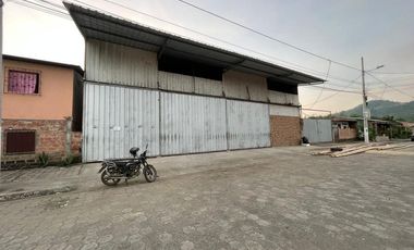 BODEGA  DE VENTA - GALPON DE ESTRUCTURA METÁLICA EN ABDON CALDERÓN PORTOVIEJO