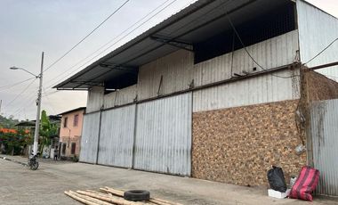 BODEGA  DE VENTA - GALPON DE ESTRUCTURA METÁLICA EN ABDON CALDERÓN PORTOVIEJO