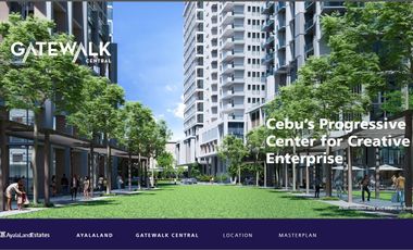Gatewalk Central by Ayala Land in Mandaue Cebu City