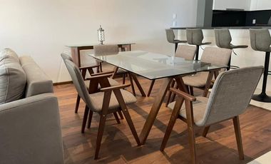 Departamento Amueblado En Renta Via Dorada Zona Plateada Pachuca Hgo