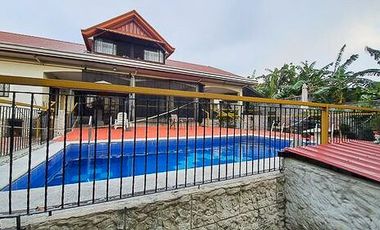Semi furnished 4 Bedroom House and Lot for Sale with Swimming pool in General E. Aguinaldo, Cavite Along Main Road