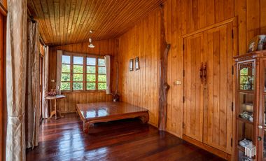 More-023PS Thai teak house for sale in Chiang Mai With swimming pool, Yard , vegetable plot , Near San Kamphaeng Market, San Kamphaeng District, Chian