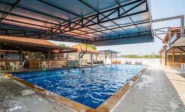 More-023PS Thai teak house for sale in Chiang Mai With swimming pool, Yard , vegetable plot , Near San Kamphaeng Market, San Kamphaeng District, Chian