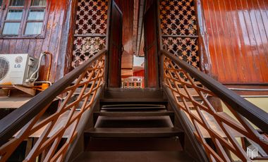 More-023PS Thai teak house for sale in Chiang Mai With swimming pool, Yard , vegetable plot , Near San Kamphaeng Market, San Kamphaeng District, Chian