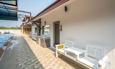 More-023PS Thai teak house for sale in Chiang Mai With swimming pool, Yard , vegetable plot , Near San Kamphaeng Market, San Kamphaeng District, Chian