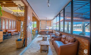 More-023PS Thai teak house for sale in Chiang Mai With swimming pool, Yard , vegetable plot , Near San Kamphaeng Market, San Kamphaeng District, Chian