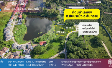Property id 118ls  Land for sale in San Na Meng, 2,420sq.m, San Sai District, Chiang Mai.