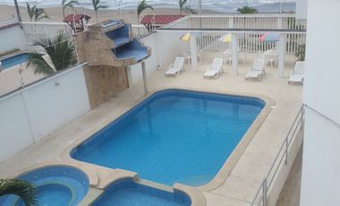 Vendo Hotel Tonsupa Frente Al Mar Sector San Carlos, 825 m², $750.000