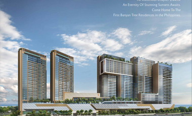 Luxurious & Elegant 2BR, 3BR, Prime & Penthouse Units in Banyan Tree Res. Manila Bay