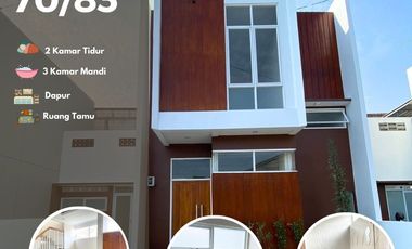 DIJUAL RUMAH SIAP HUNI PASTEUR BANDUNG CIMAHI DEKAT STASIUN CIMINDI 2 LANTAI MURAH