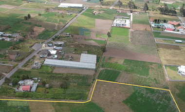 Venta de terreno en Samanga deAmbato