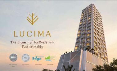 88 sqm- Residential 2 -bedroom with balcony and parking slot condo for sale in Lucima Residences in Cebu Business Park