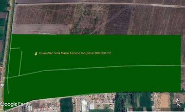 Cuautitlán Terreno Industrial dentro de Parque Industrial 300,000 m2 con todos los servicios