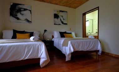 Casa de campo en San Pedro Tesistán, Jocotepec FRENTE AL LAGO