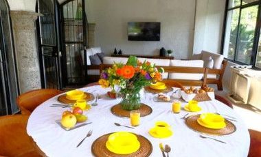 Casa de campo en San Pedro Tesistán, Jocotepec FRENTE AL LAGO