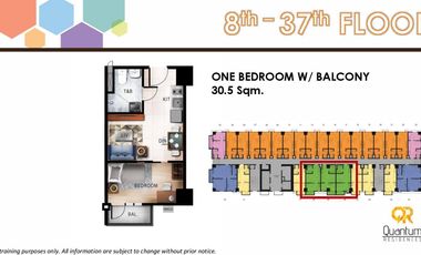 For Sale One Bedroom in Taft Avenue Buendia Pasay