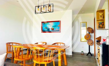 CASI DE ESTRENO!!! CASA AMOBLADA EN CONDOMINIO DE CHOCALLA KM 92.5 (CAMPO Y PLAYA)