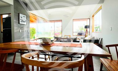 CASI DE ESTRENO!!! CASA AMOBLADA EN CONDOMINIO DE CHOCALLA KM 92.5 (CAMPO Y PLAYA)