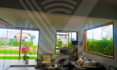 CASI DE ESTRENO!!! CASA AMOBLADA EN CONDOMINIO DE CHOCALLA KM 92.5 (CAMPO Y PLAYA)