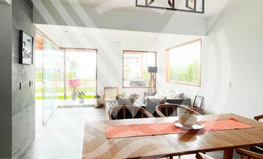CASI DE ESTRENO!!! CASA AMOBLADA EN CONDOMINIO DE CHOCALLA KM 92.5 (CAMPO Y PLAYA)