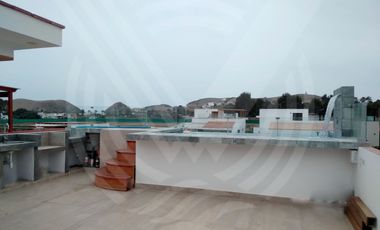 CASI DE ESTRENO!!! CASA AMOBLADA EN CONDOMINIO DE CHOCALLA KM 92.5 (CAMPO Y PLAYA)