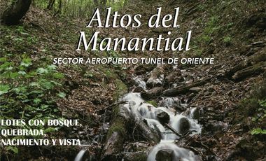 Lotes campestres aeropuerto tunel de oriente rionegro llanogrande