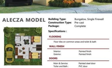 Pre selling House and Lot for Sale Bria Lumbia Alecza Model