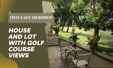 New Golf Property House and Lot for Sale in Silang few kilometers from Tagaytay