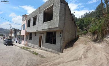 Venta de casa en obra negra en Otavalo en ciudadela Yanayacu
