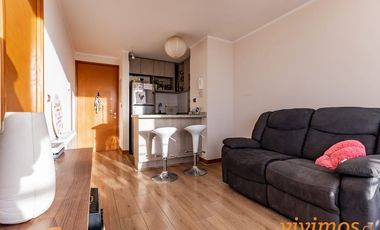 1 Dormitorio + 1 Baño en San Miguel, Metro Lo Vial.