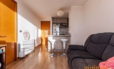 1 Dormitorio + 1 Baño en San Miguel, Metro Lo Vial.