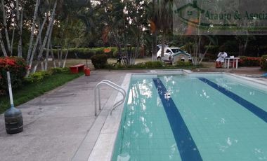 ALQUILAMOS HERMOSA CASA CAMPESTRE CON PISCINA PRIVADA.