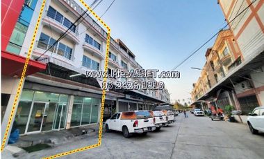 Commercial building for sale, 2 units, hit through, Salaya area, Maha Sawat, Nakhon Chai Si, Phutthamonthon: Monthonthong Park University: 3.5 floors, 42 sq m.: CODE NN-91245