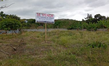 Terreno de venta Tonsupa de 1500m²